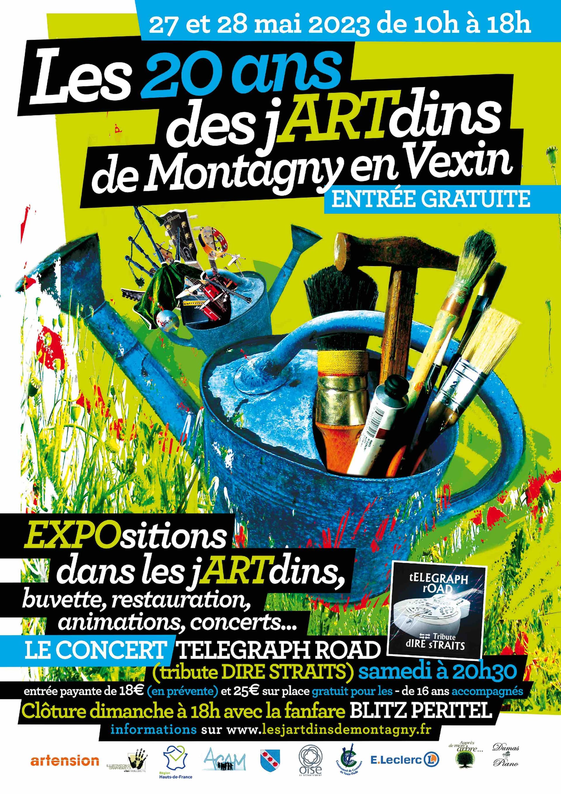 Affiche de l'événement jARTdins de Montagny 2023