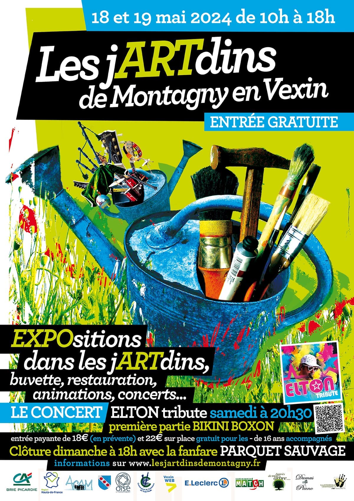 Affiche de l'événement jARTdins de Montagny 2024