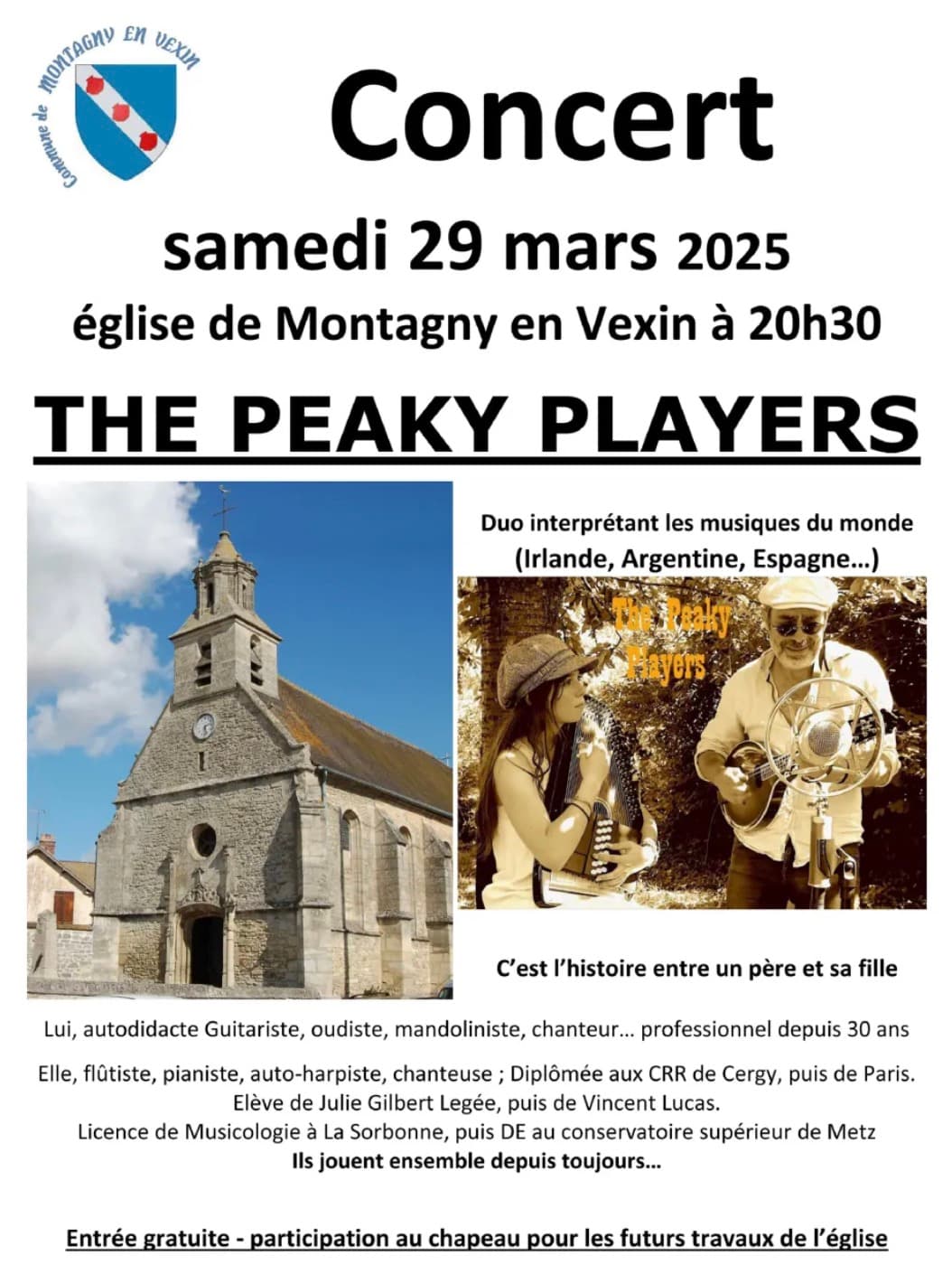 Affiche de l'événement Première partie des PEAKY PLAYERS