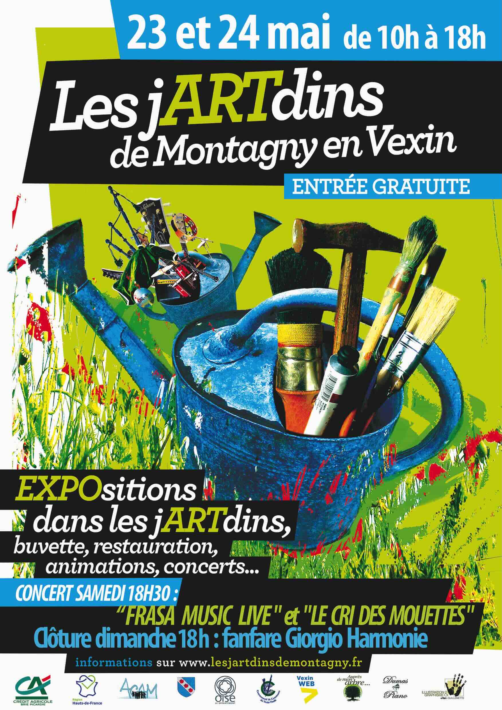 Affiche de l'événement Les jARTdins de Montagny 2026