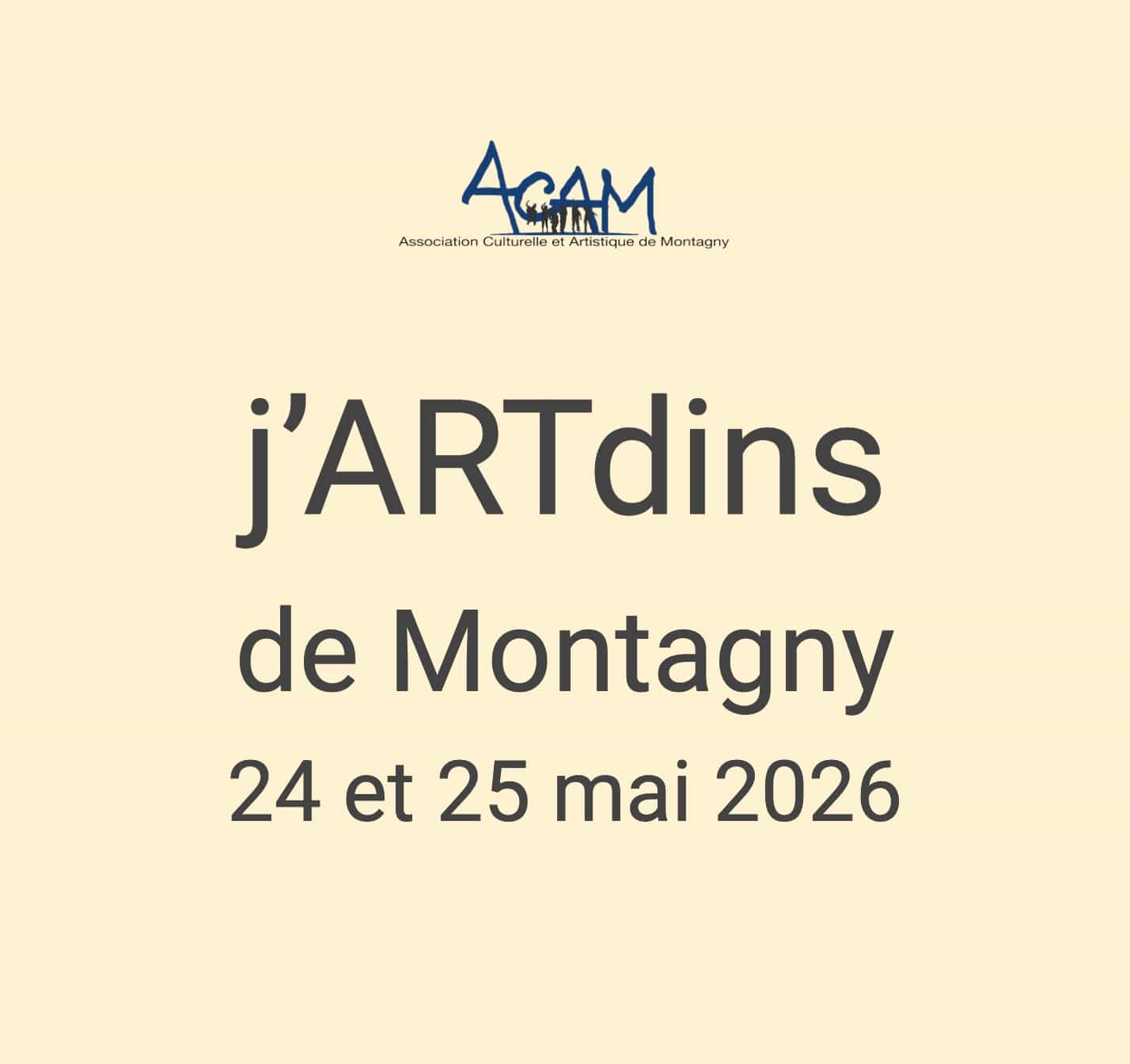 Affiche de l'événement Les jARTdins de Montagny 2026